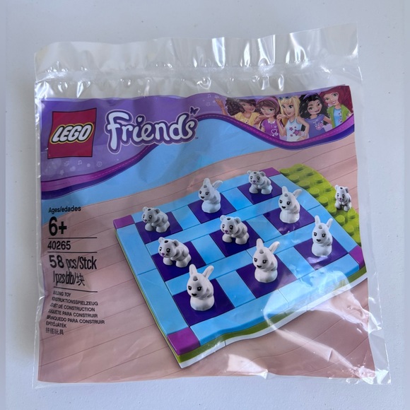 Lego Friends Tic Tac Toe Game Polybag 40265 - Picture 1 of 2